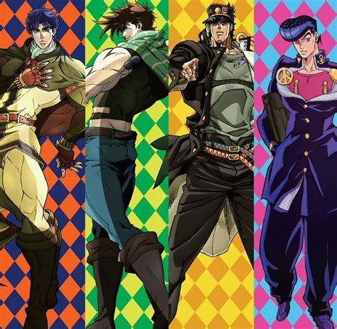 jojo bizarre adventure characters